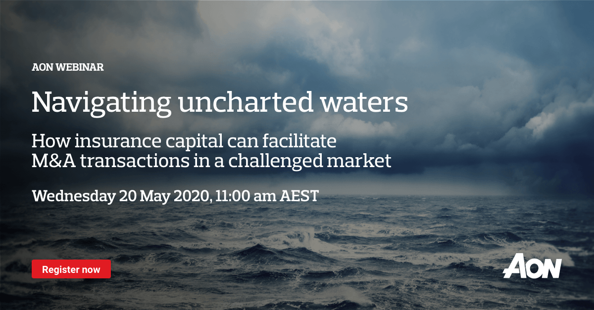 Webinar Recording: Navigating Uncharted Waters  M&A  Aon Insights